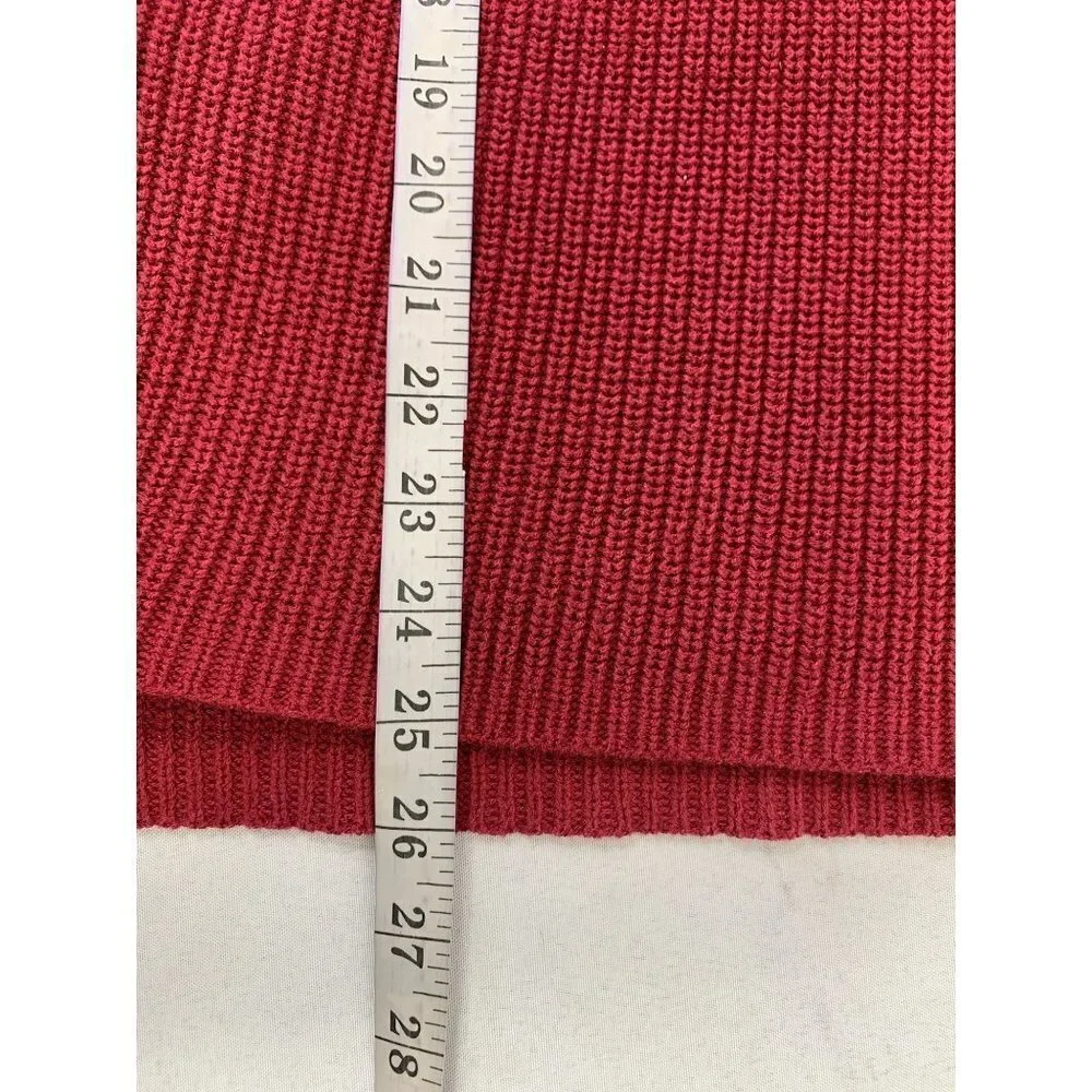 Divided Women’s Knitted Burgundy Sweater
